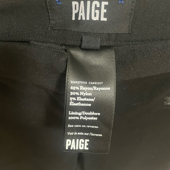 PAIGE Skyline Ankle Peg Ponte Pant - Picture 4 of 6